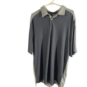 Adidas Men's Large Golf Athletic Polo Shirt Breathable Colorblock